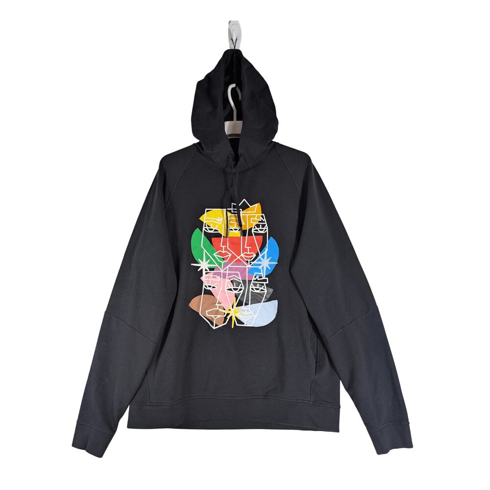 Lululemon Pride City Sweat Black Graphic Hoodie Sweatshirt Men’s Size Large USED